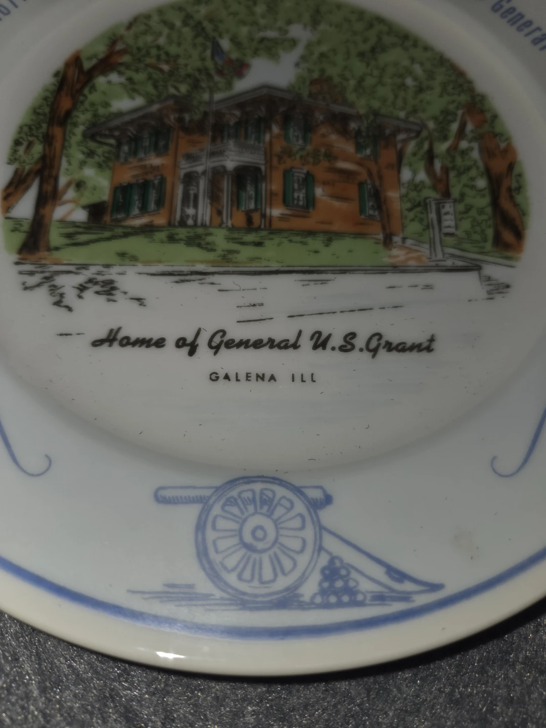General U.S. Grant Commemorative Collector Plate - photo 2