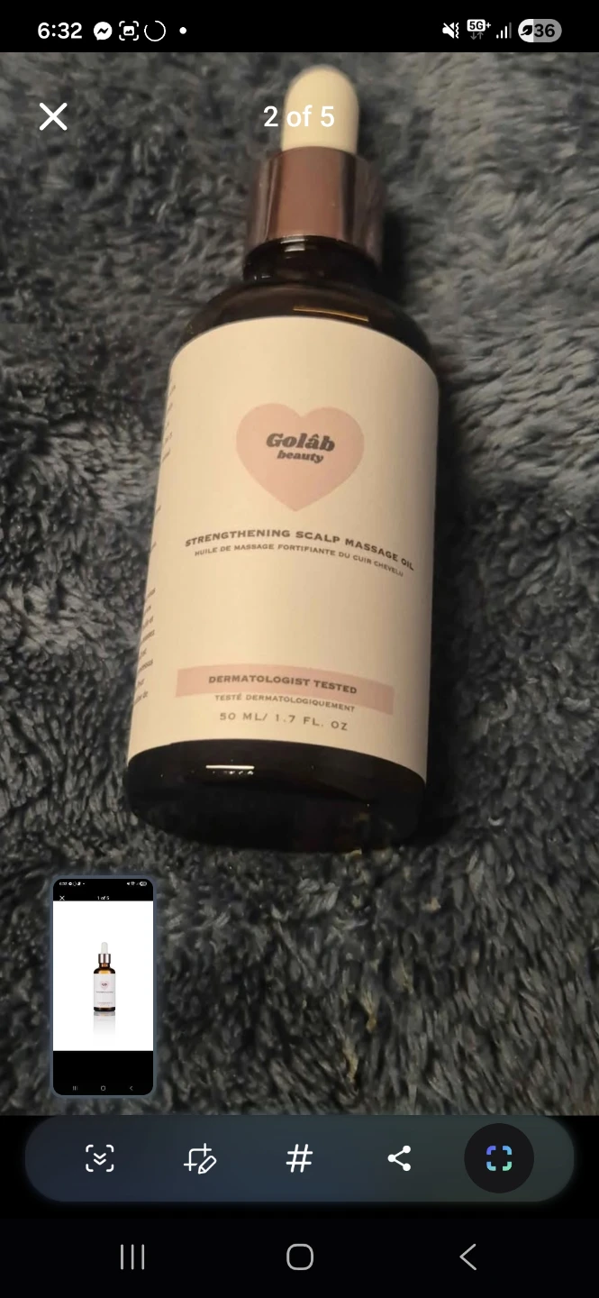 Hair Oil Golab Beauty Strengthening Scalp Massage HairOil 50ml - photo 2
