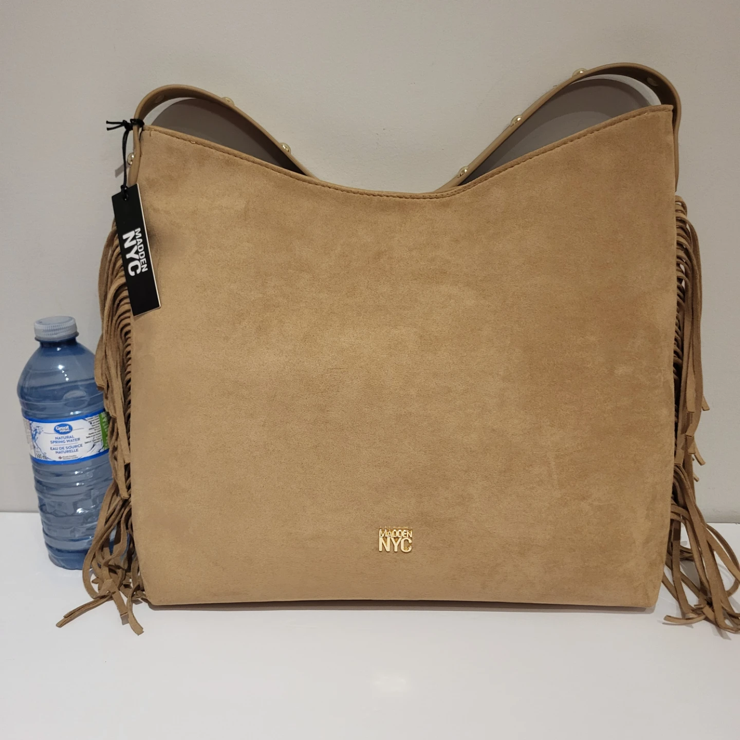 Madden NYC Fringe Suede Shoulder Bag - photo 5