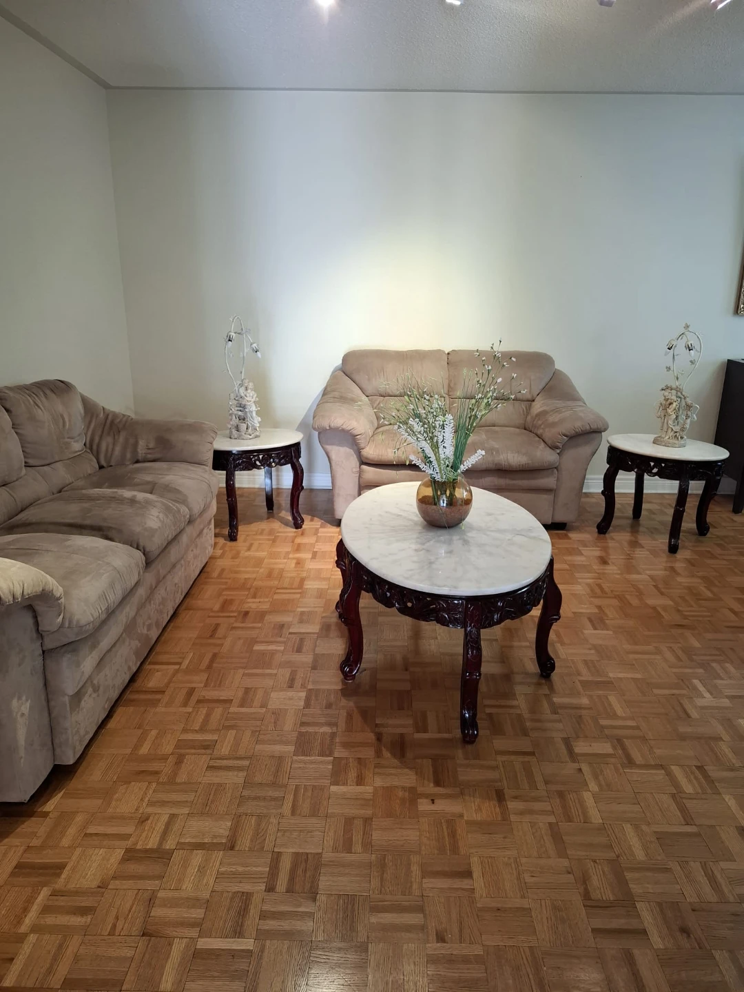 Marble Table top set and couches - photo 4