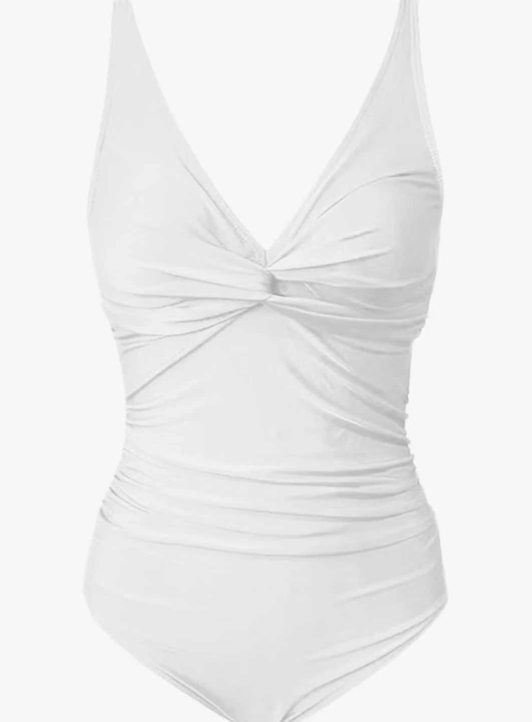 New Large Woman's White One-Piece Swimsuit - photo 2