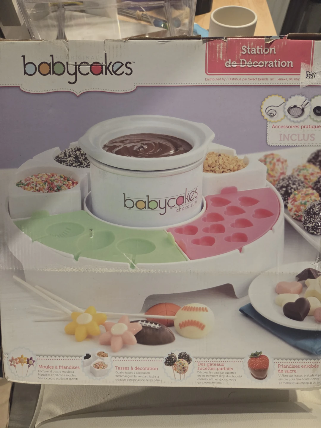 Babycakes Chocolate Decorating Station