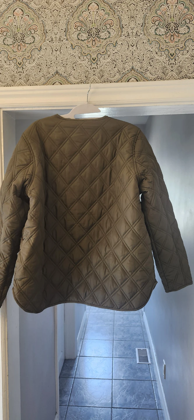 Weatherproof Quilted Jacket Olive Green XL - photo 3