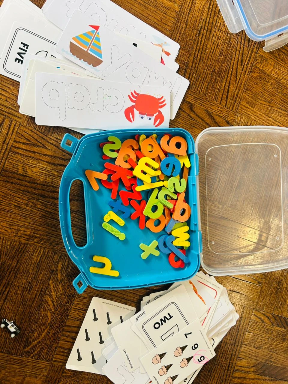 Magnetic Letters and Numbers Learning Set