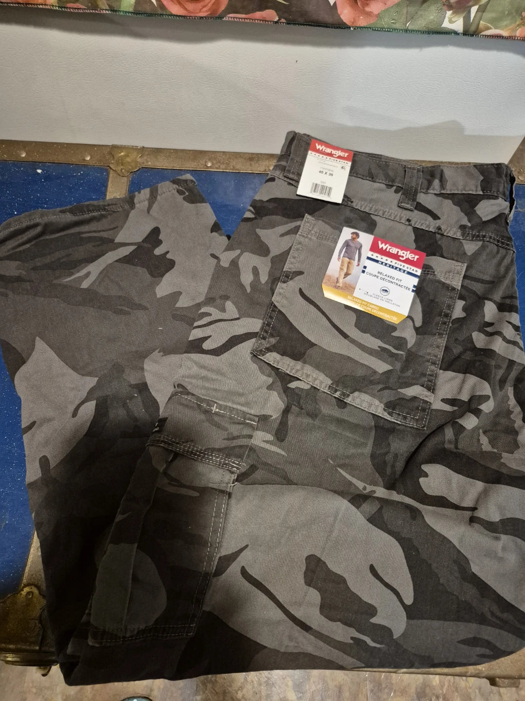 Wrangler Five Star Heritage Cargo Pants 40x30