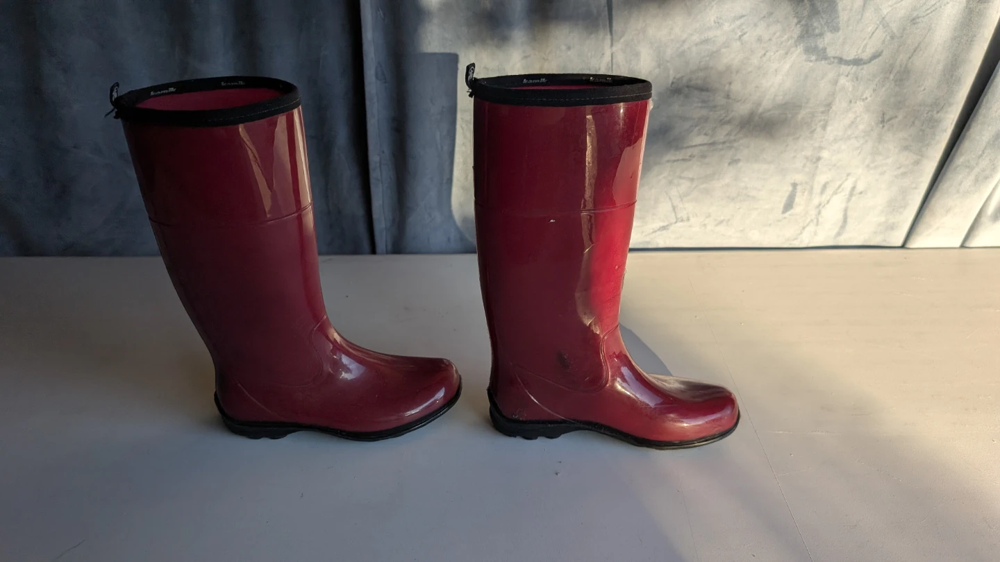 Kamik Women's Red Rain Boots Size 7 - photo 4