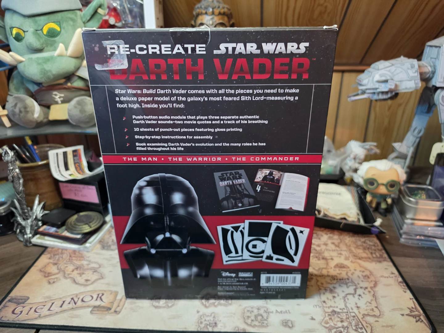 Star Wars Build Darth Vader Deluxe Paper Model Kit - photo 2