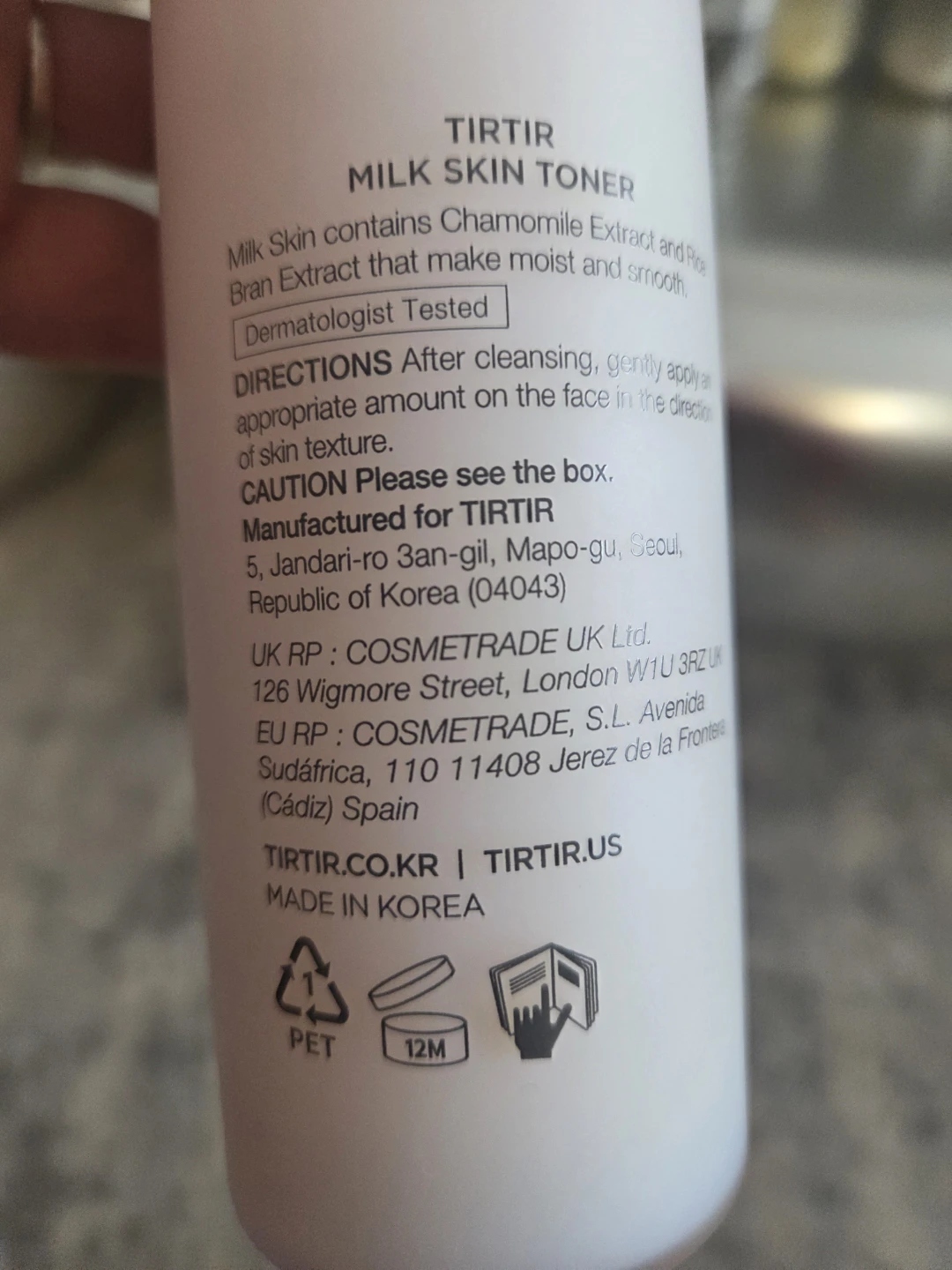 TIRTIR Milk Skin Toner 200ml - photo 3