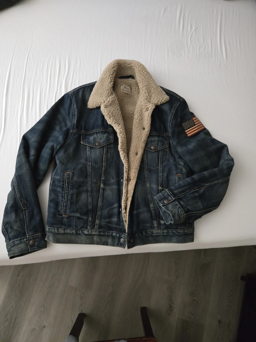 Polo Ralph Lauren Sherpa-Lined Denim Jacket