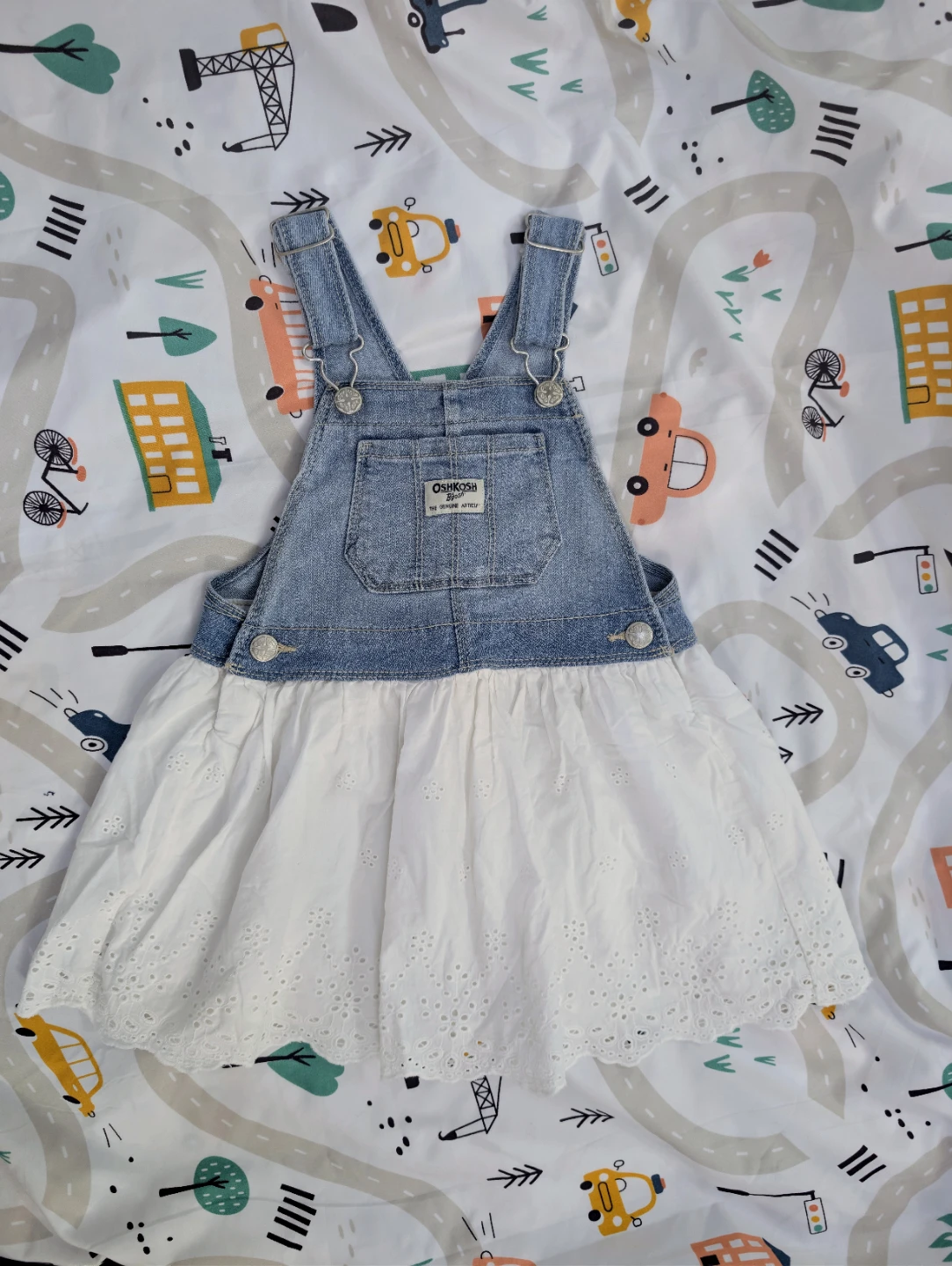 OshKosh B'gosh Denim Overall Dress