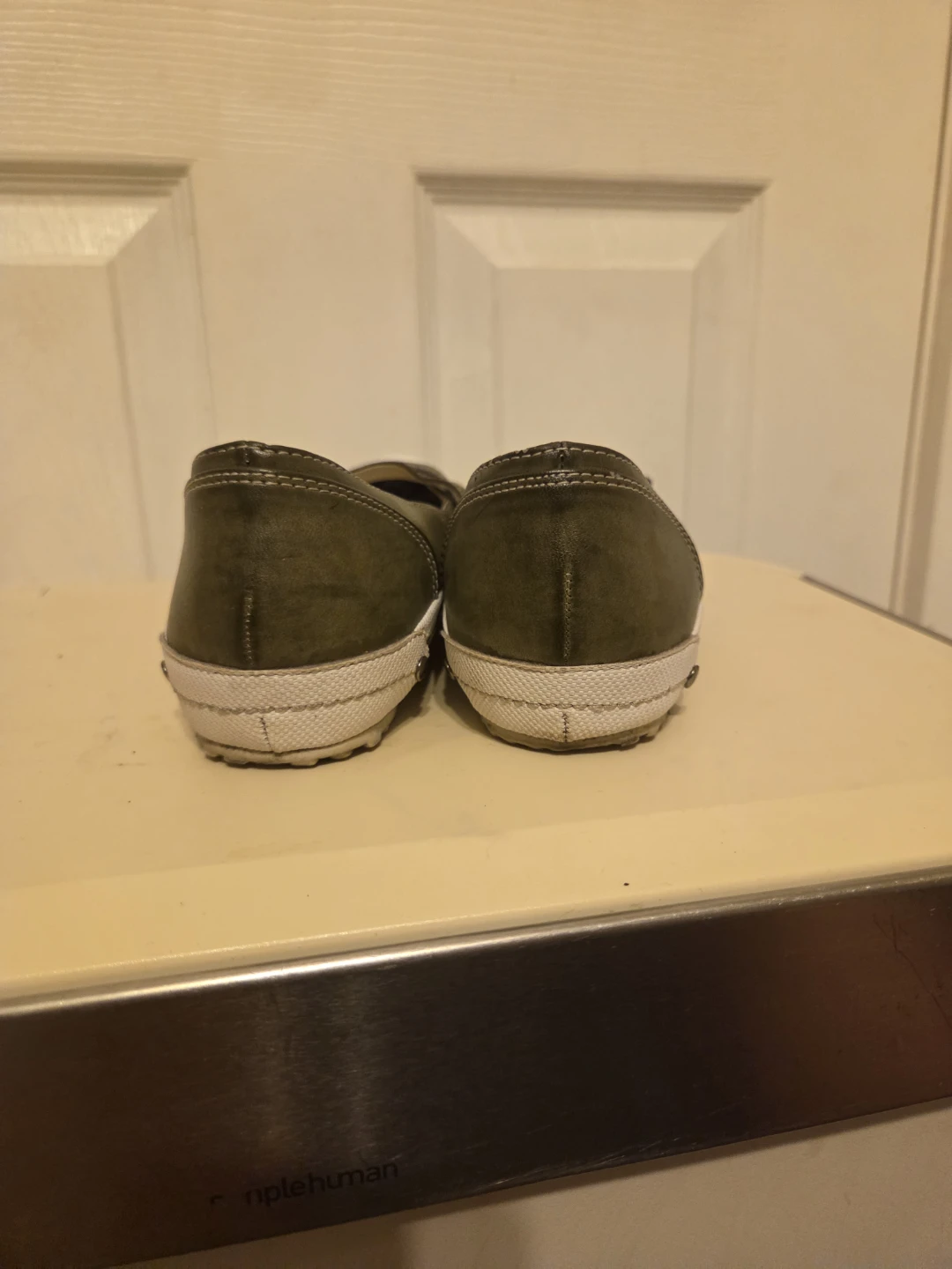 Smac 21 Olive Green Flat Shoes - photo 3