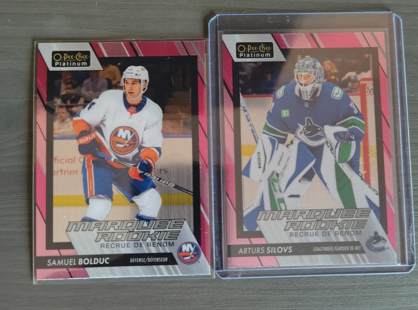 OPC Platinum Matte Pink - Bolduc & Silovs Rookie