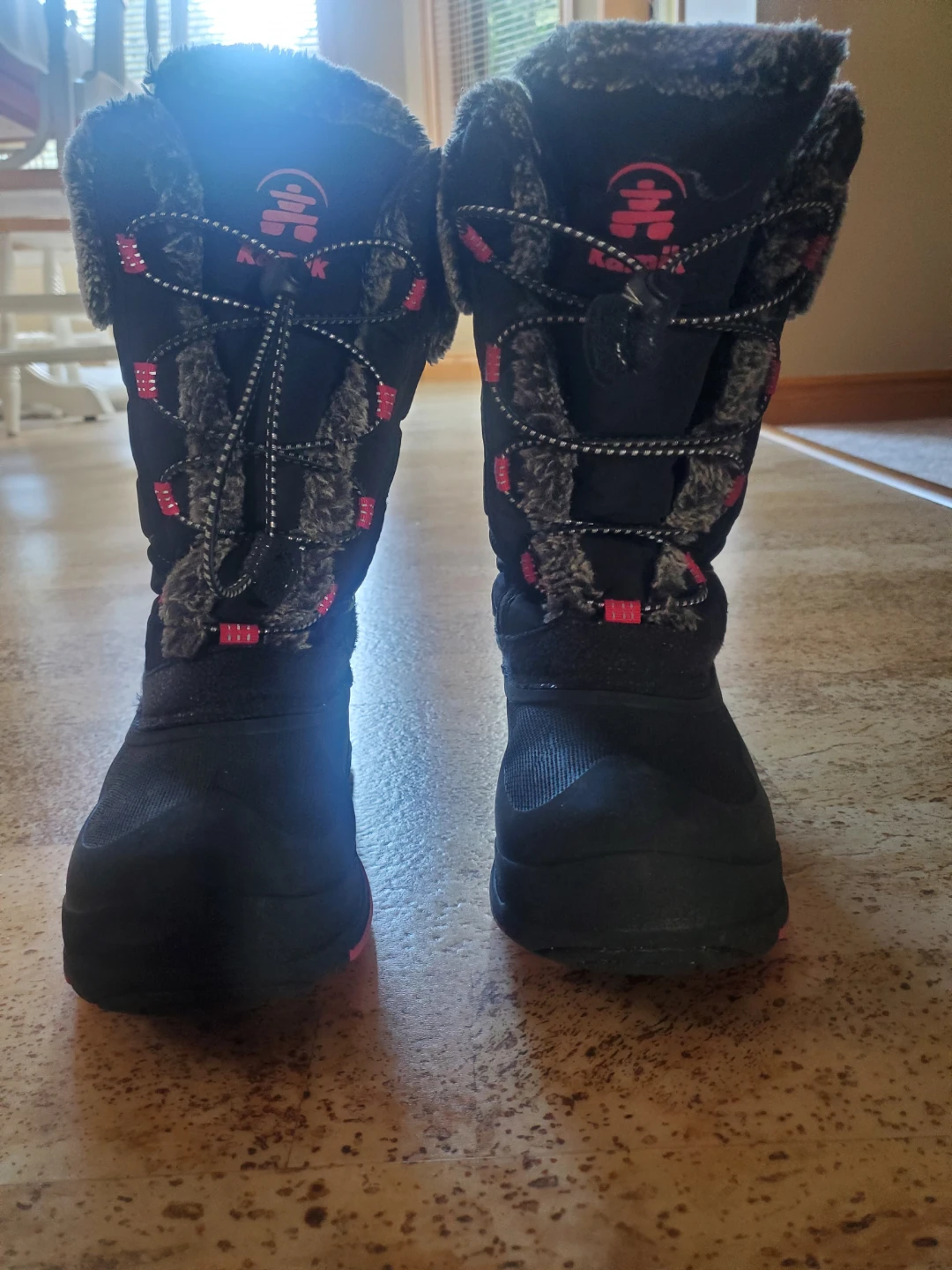 Girls winter boots size 2