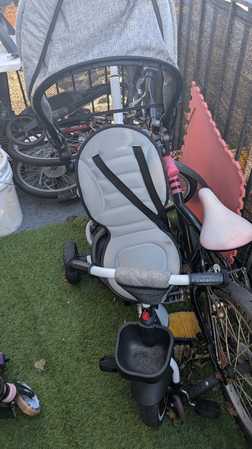 Aosom 6-in-1 Baby Tricycle