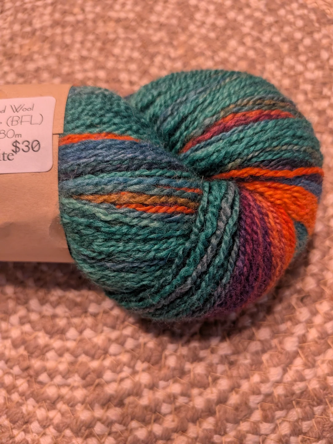 Twisted Fae Fibre Works BFL Wool Yarn - photo 3
