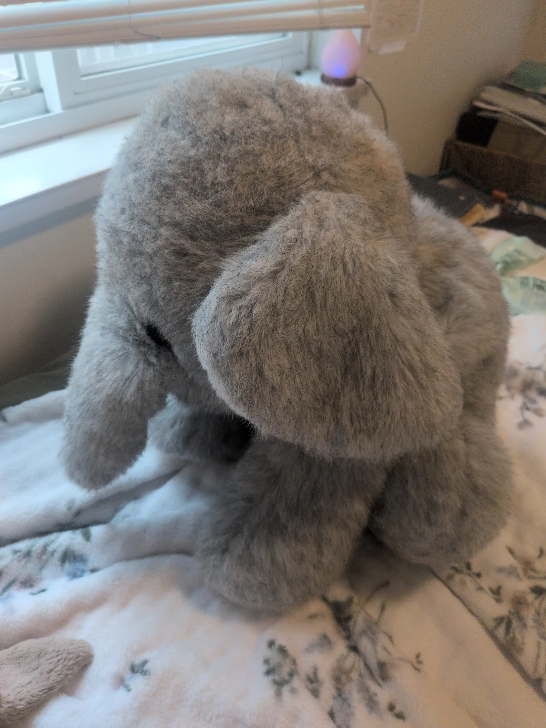 Grey Elephant Plush Toy - photo 3