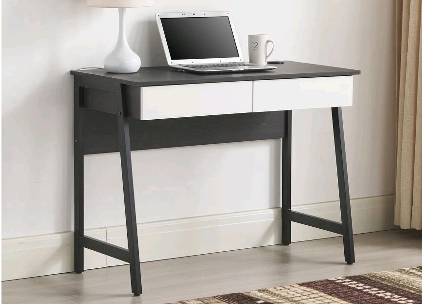 Modern two-drawer desk/vanity table