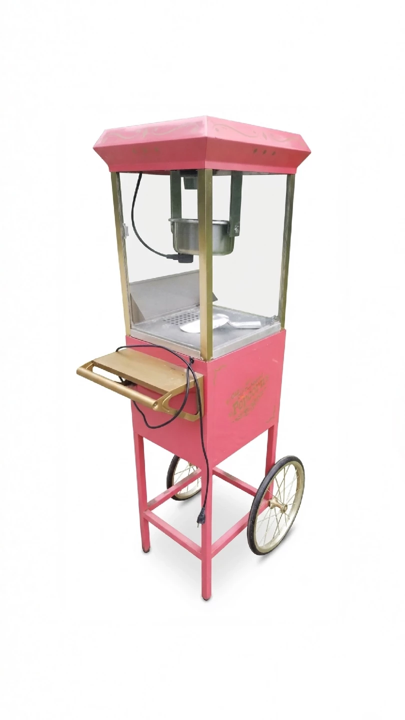 Nostalgia Retro Popcorn Machine Cart