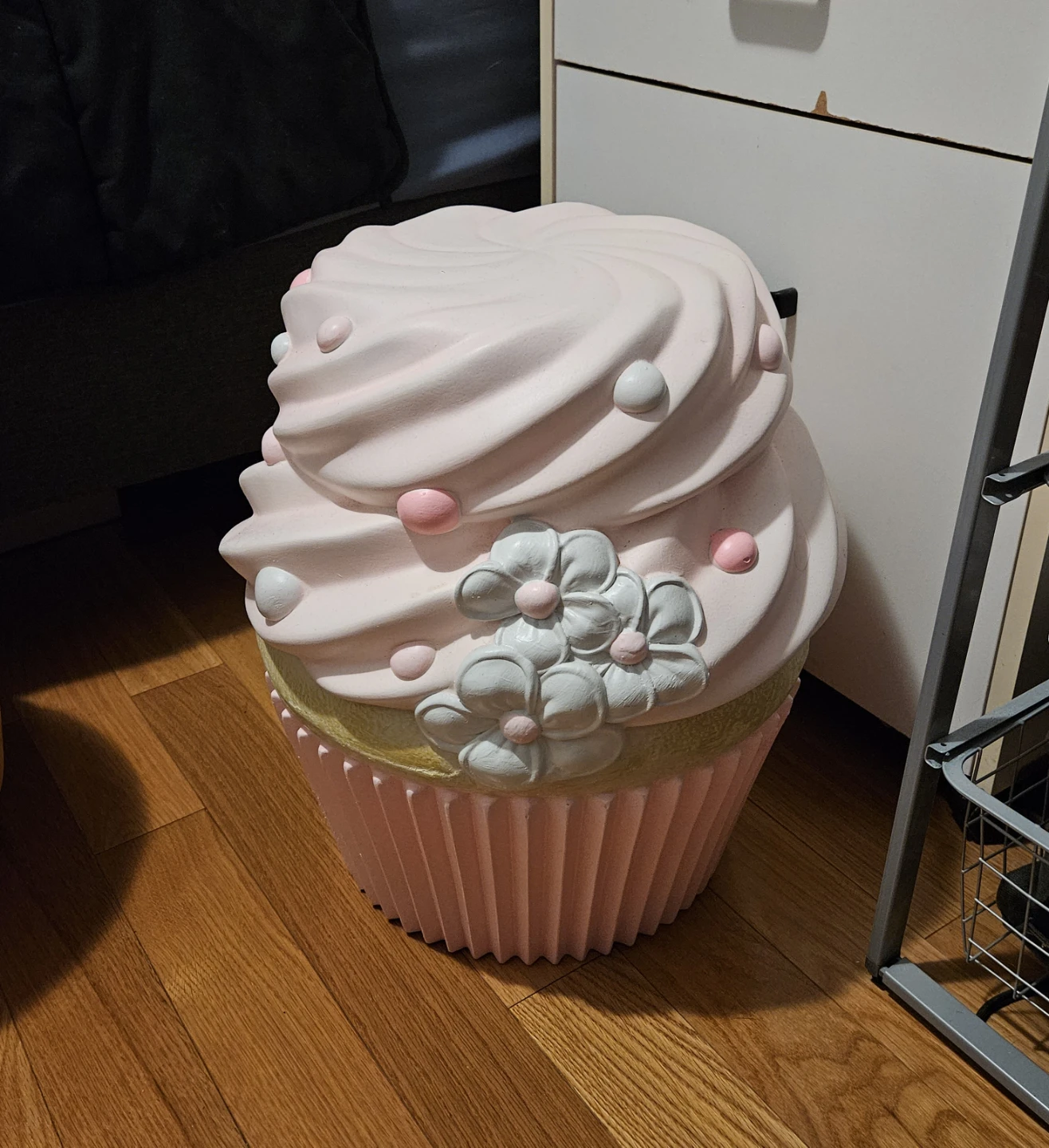 Giant Cupcake shaped decorative stool