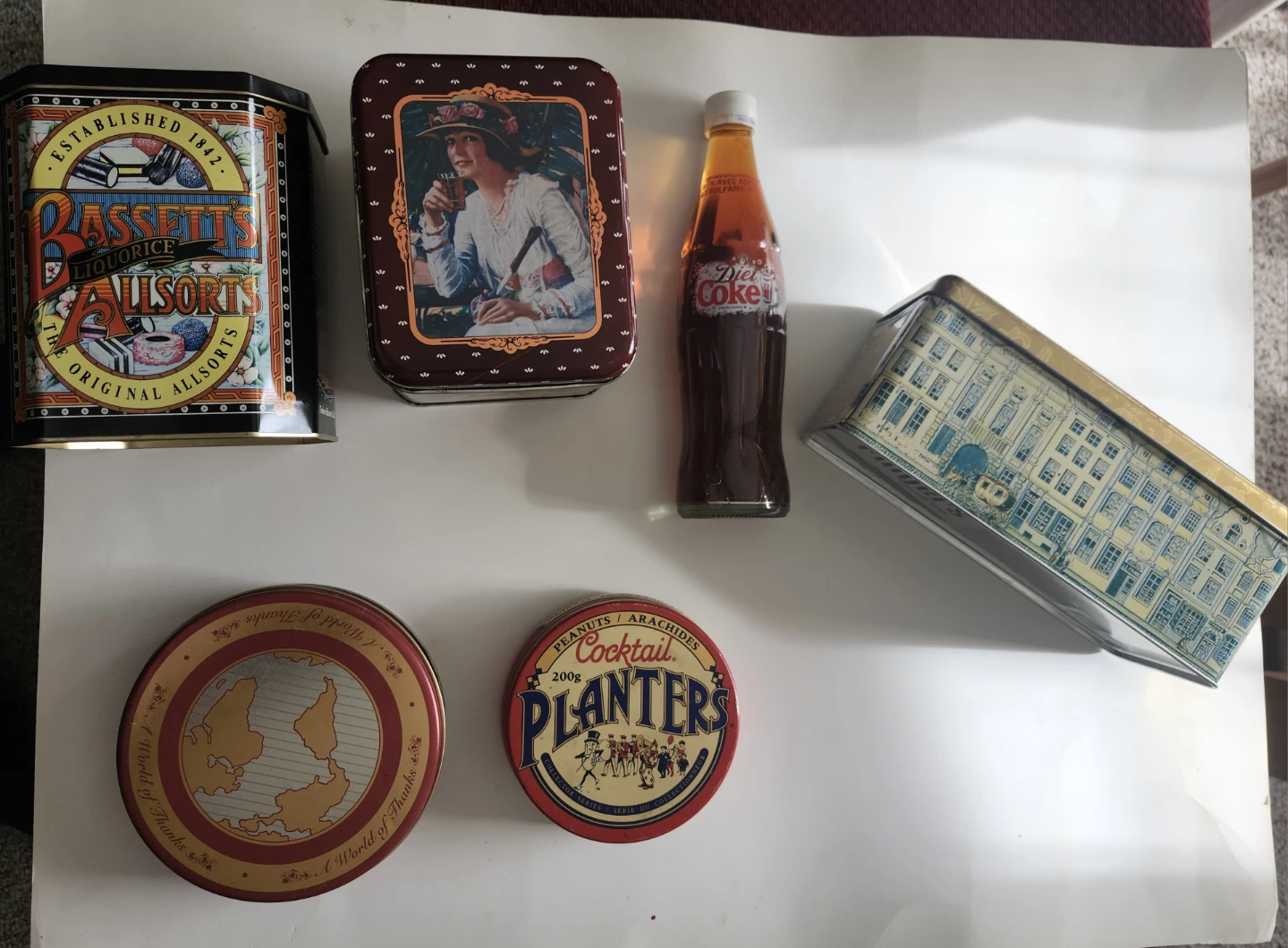 Collectable tins