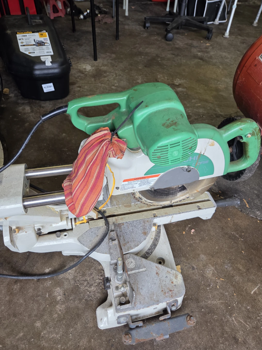 Hitachi C10FSB Slide Compound Miter Saw - photo 3