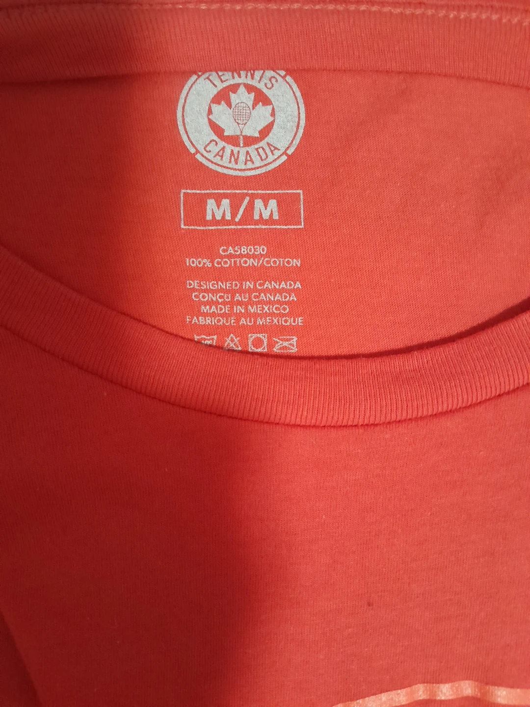 Tennis Canada T-Shirt M/M Red - photo 3