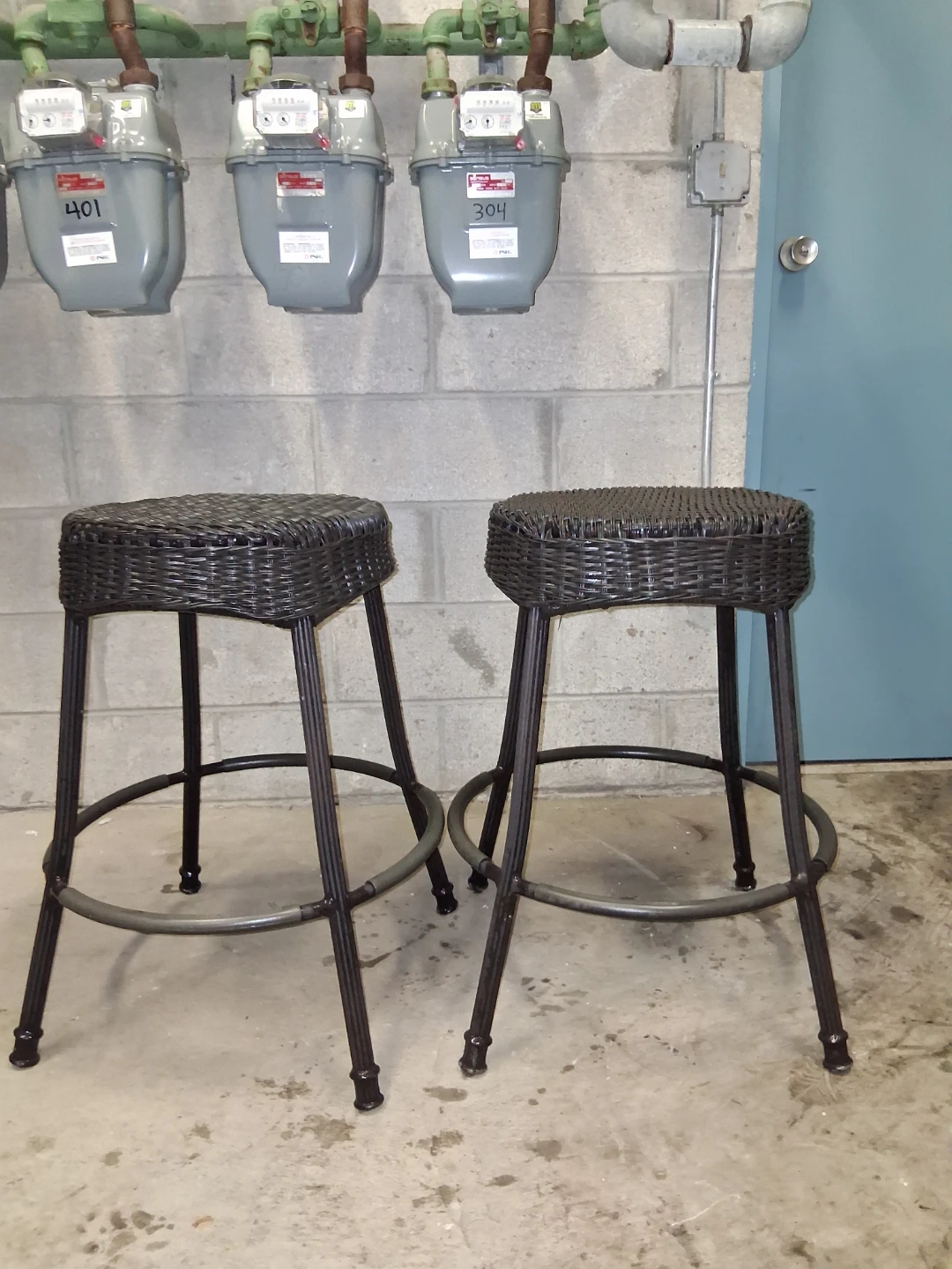 Woven Bar Stool