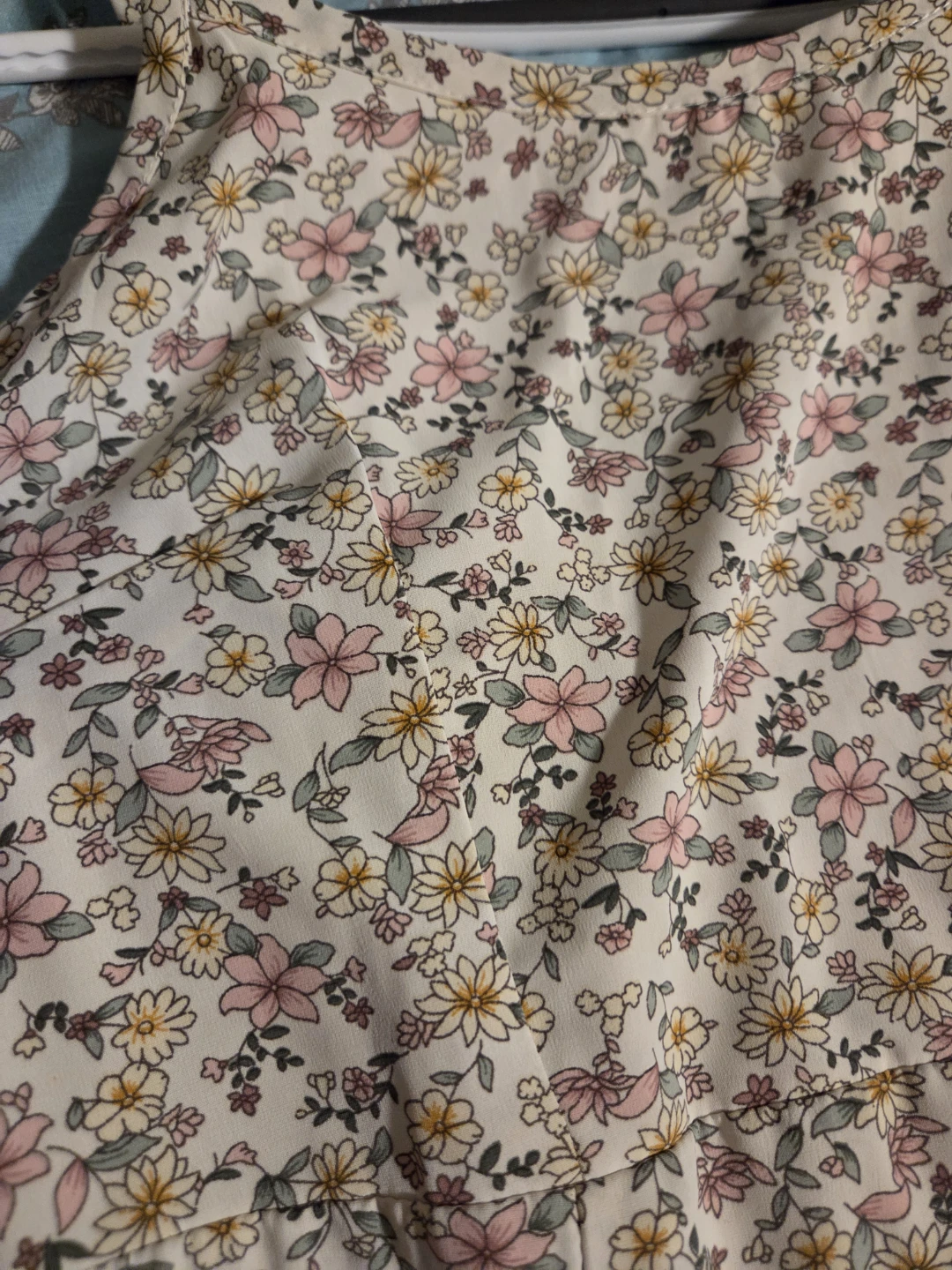 Floral Maxi Dress with Denim Jacket - photo 3