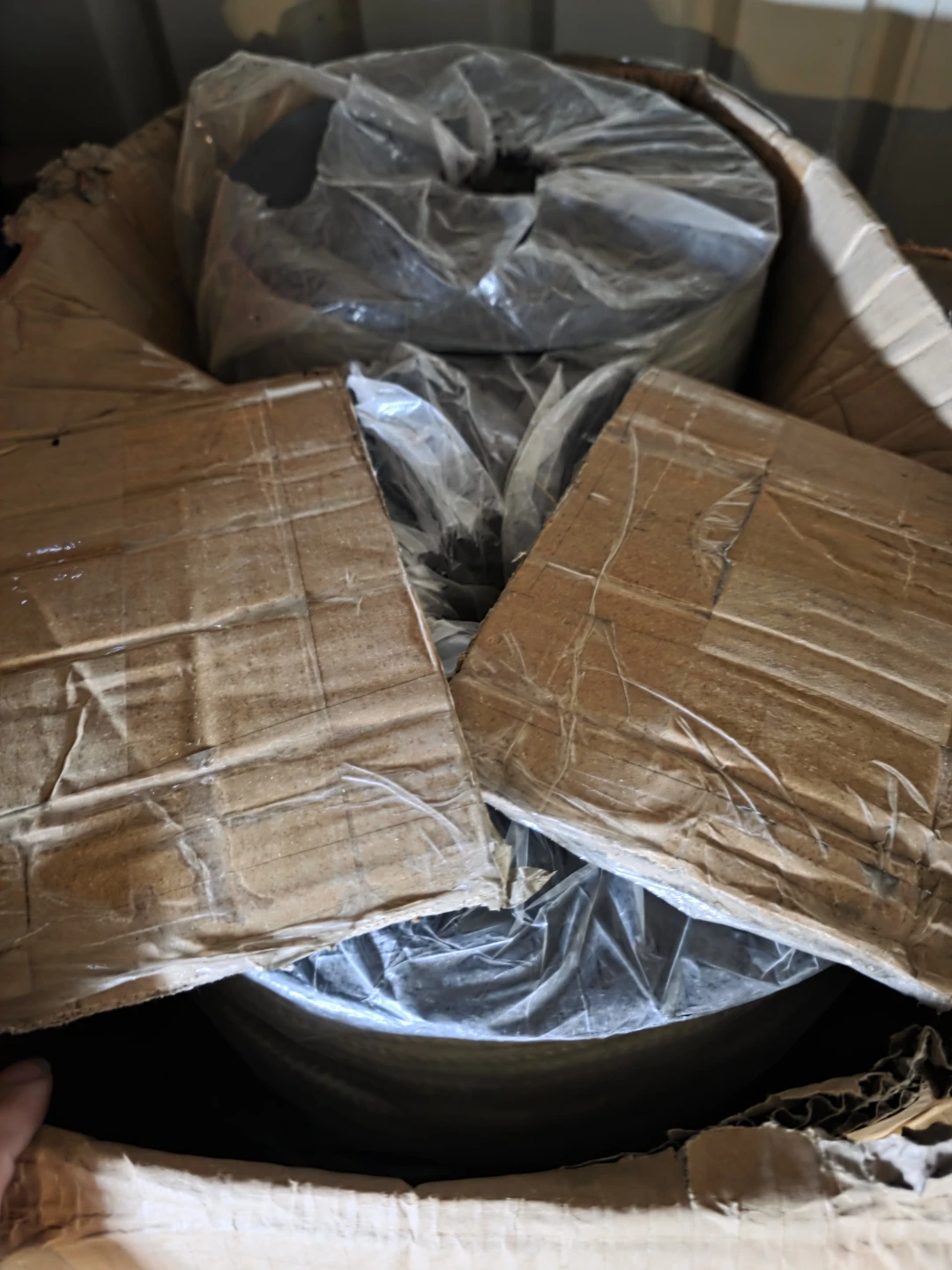 1/4" Fibreglass Round Braid Rope 450' Box - photo 2