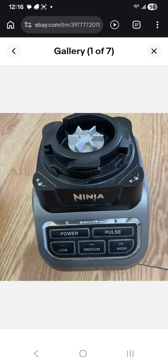 Ninja Professional 1000W Blender Base