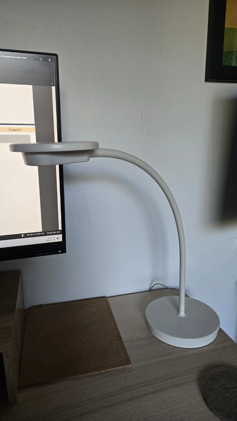 Herman Miller white desk lamp - photo 4