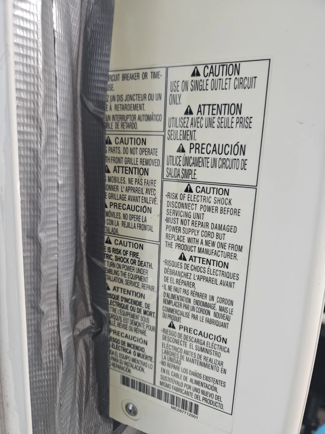 LG LW6 Window Air Conditioner