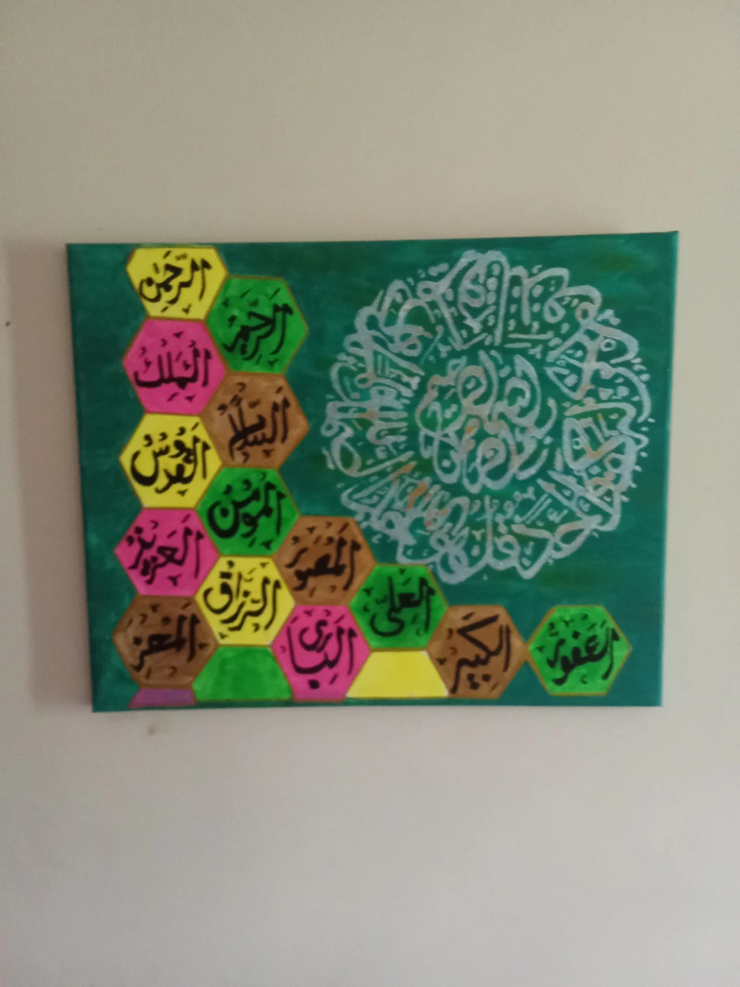 Islamic Calligraphy Canvas Art