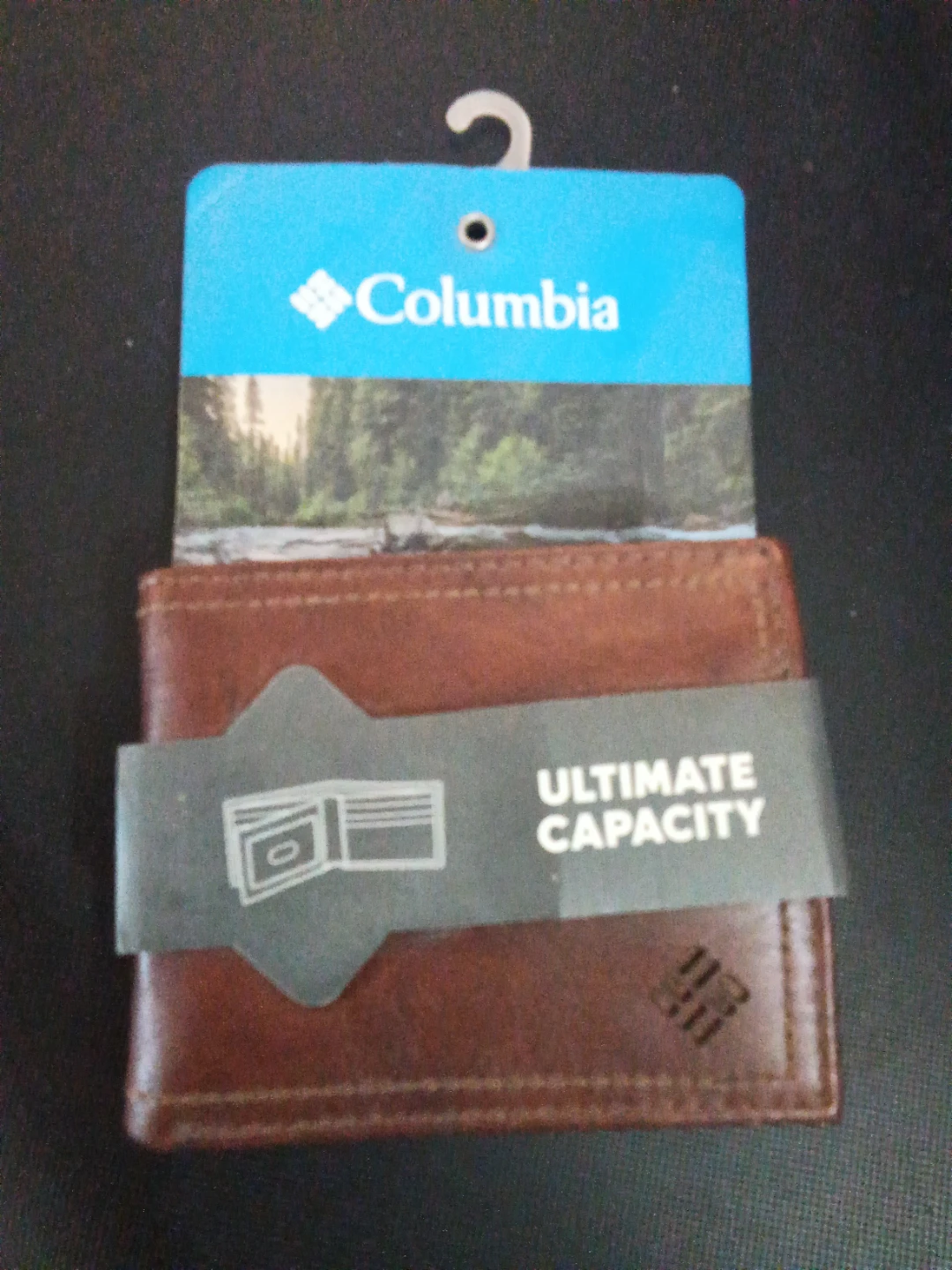 Columbia Extra Capacity Bifold Wallet - Brown. Brand new - photo 2