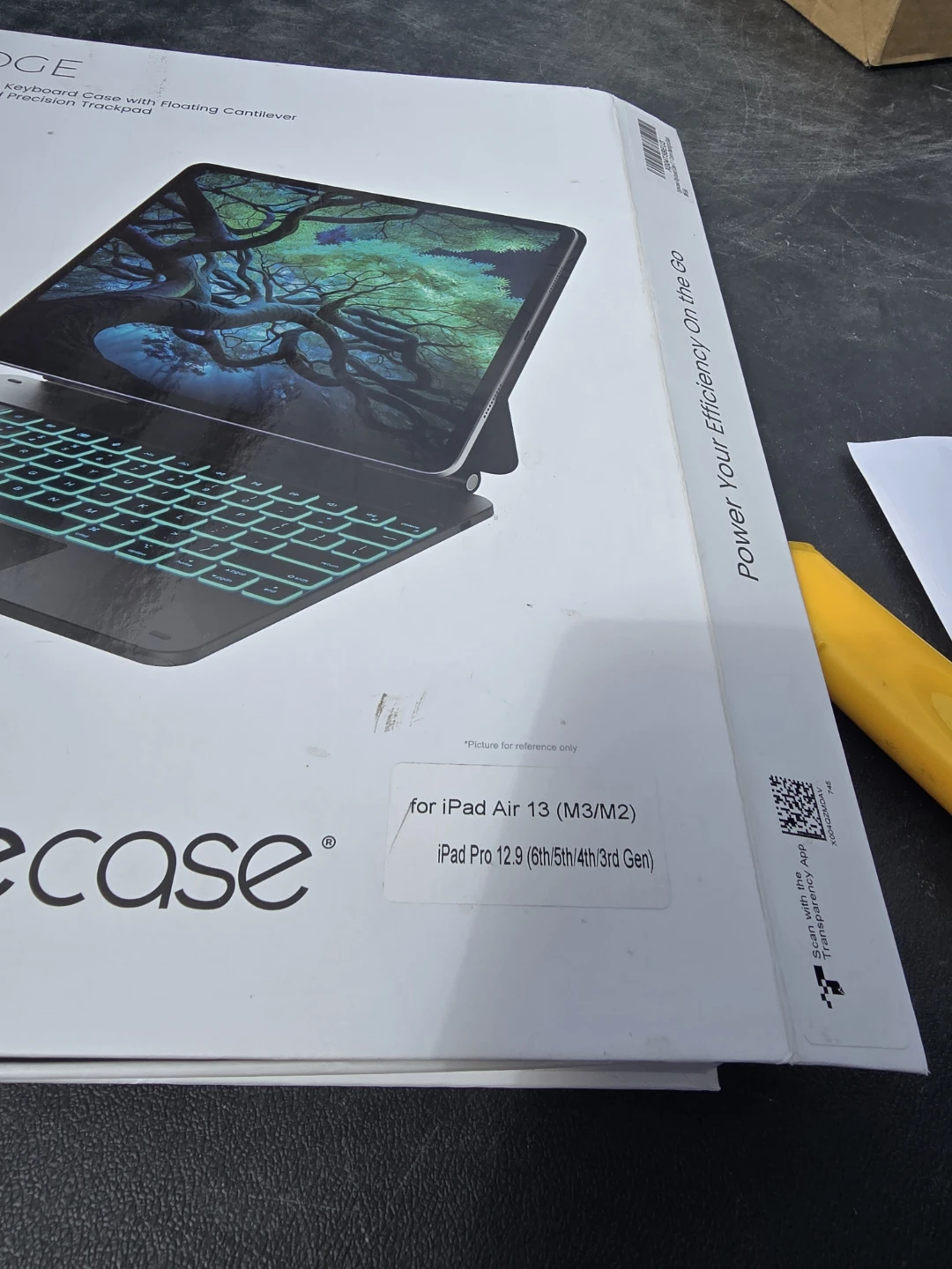 Typecase Edge Keyboard Case for iPad Air 13 and Pro 12.9