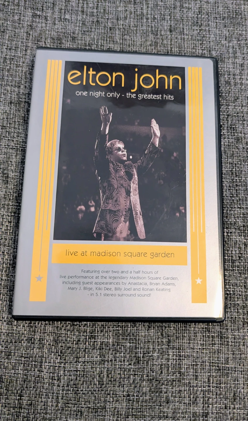 Elton John: One Night Only - The Greatest Hits DVD Movie