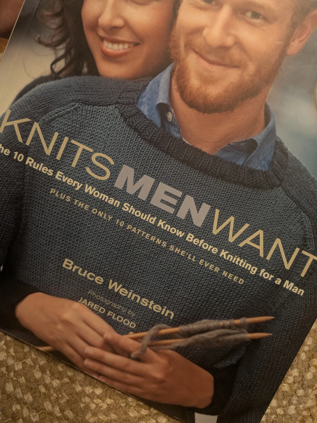 Knits Men Want Knitting Book by Bruce Weinstein
