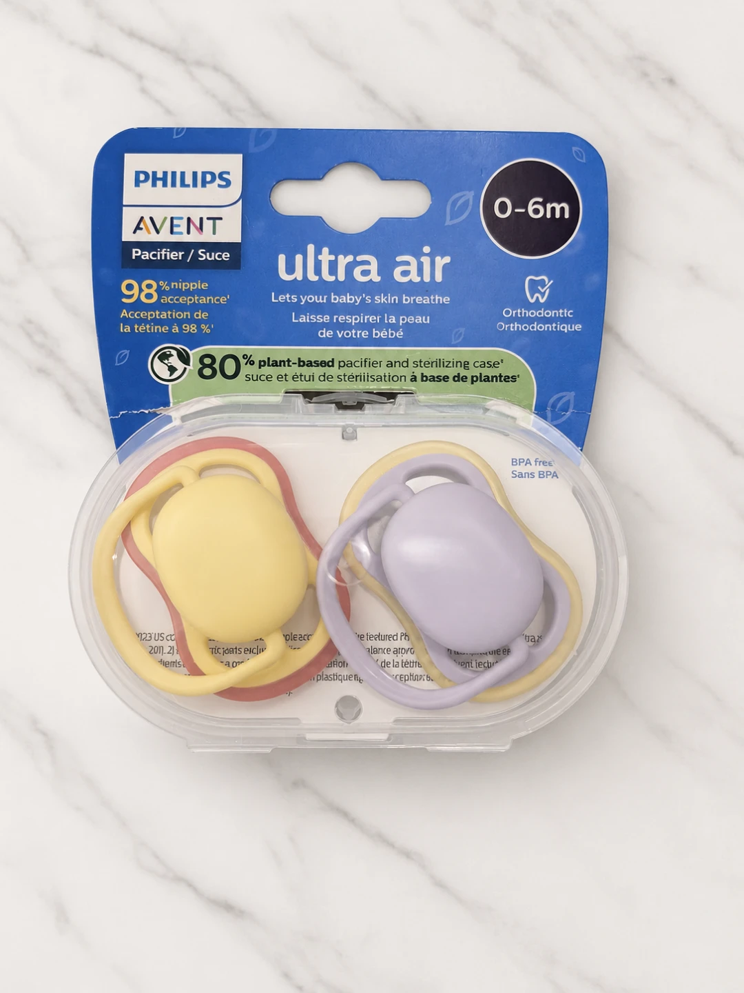 Philips Avent Ultra Air Pacifiers 0-6m