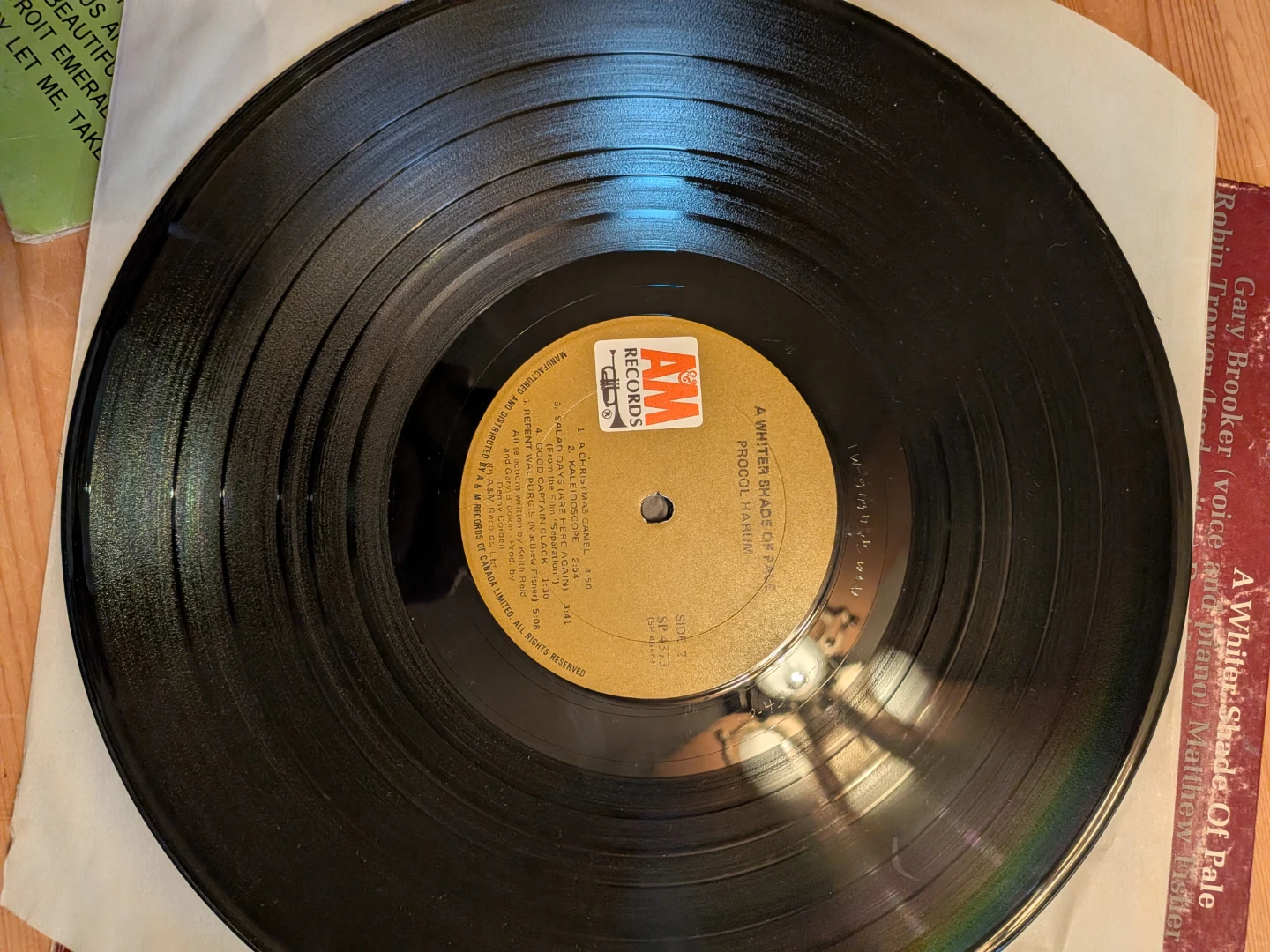 Procol Harum – A Whiter Shade of Pale Vinyl LP - photo 5