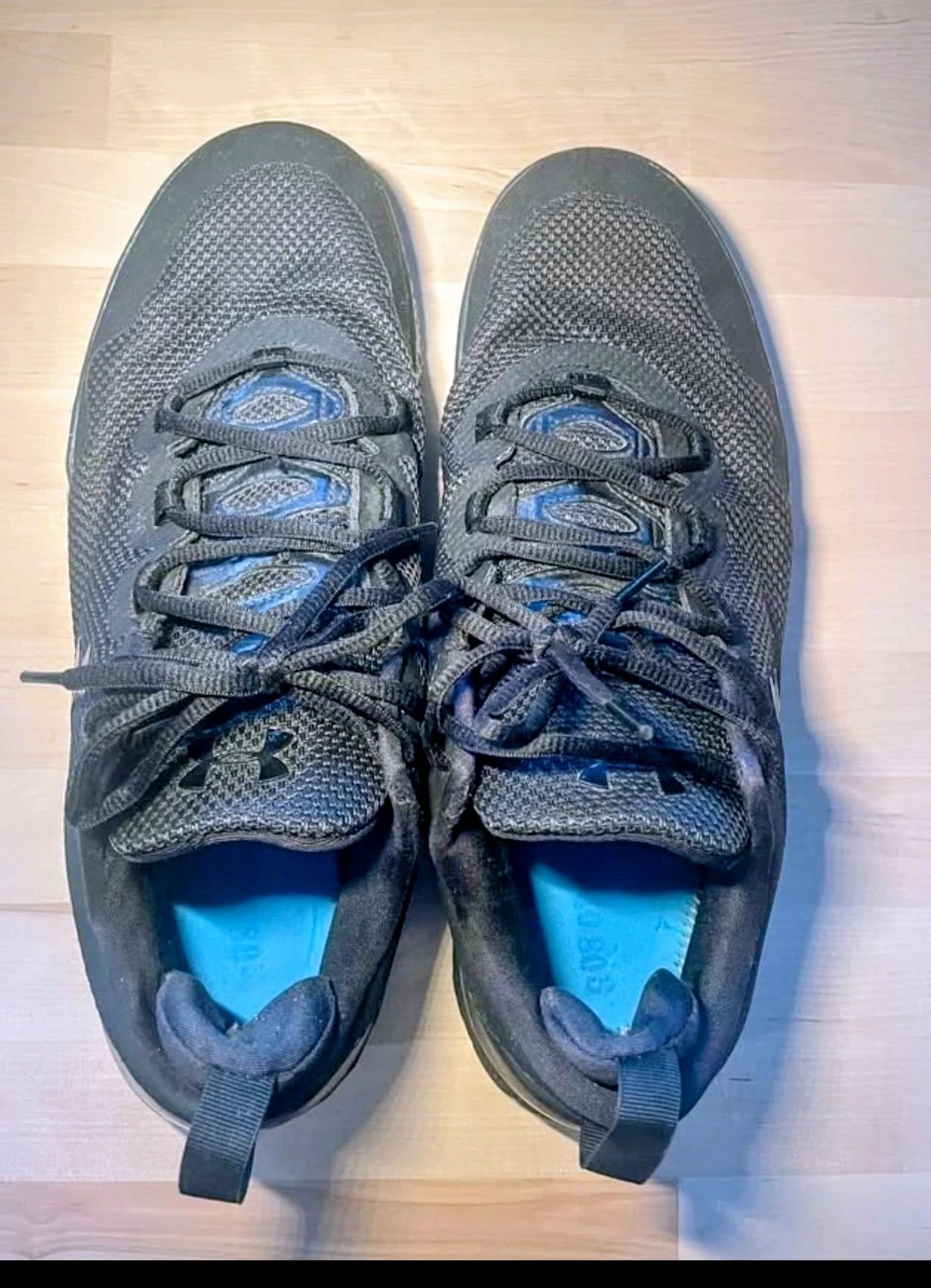 Under Armour Black Athletic Shoes- Men's 10.5