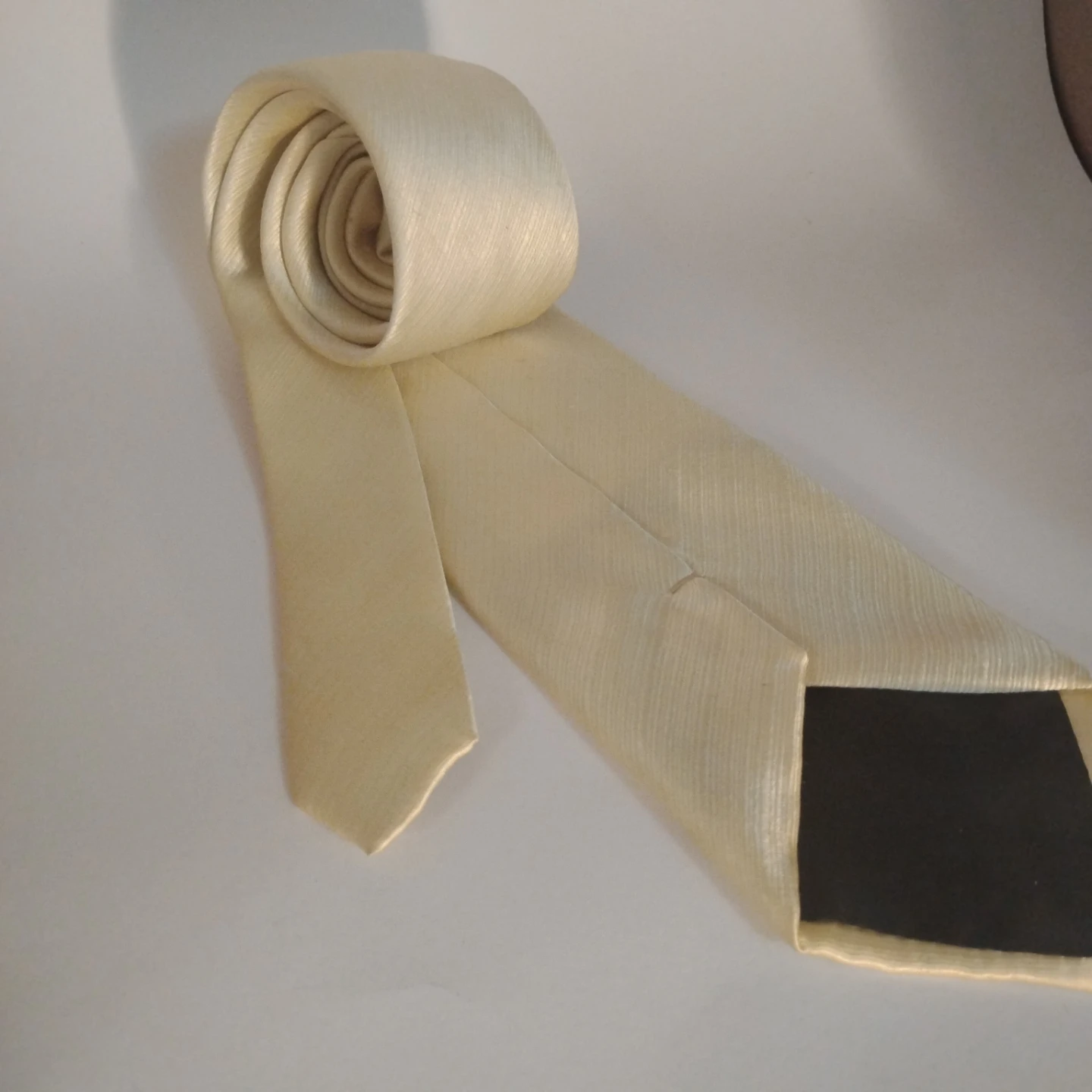 Alexander Julian Colours Cream Silk Tie - photo 2
