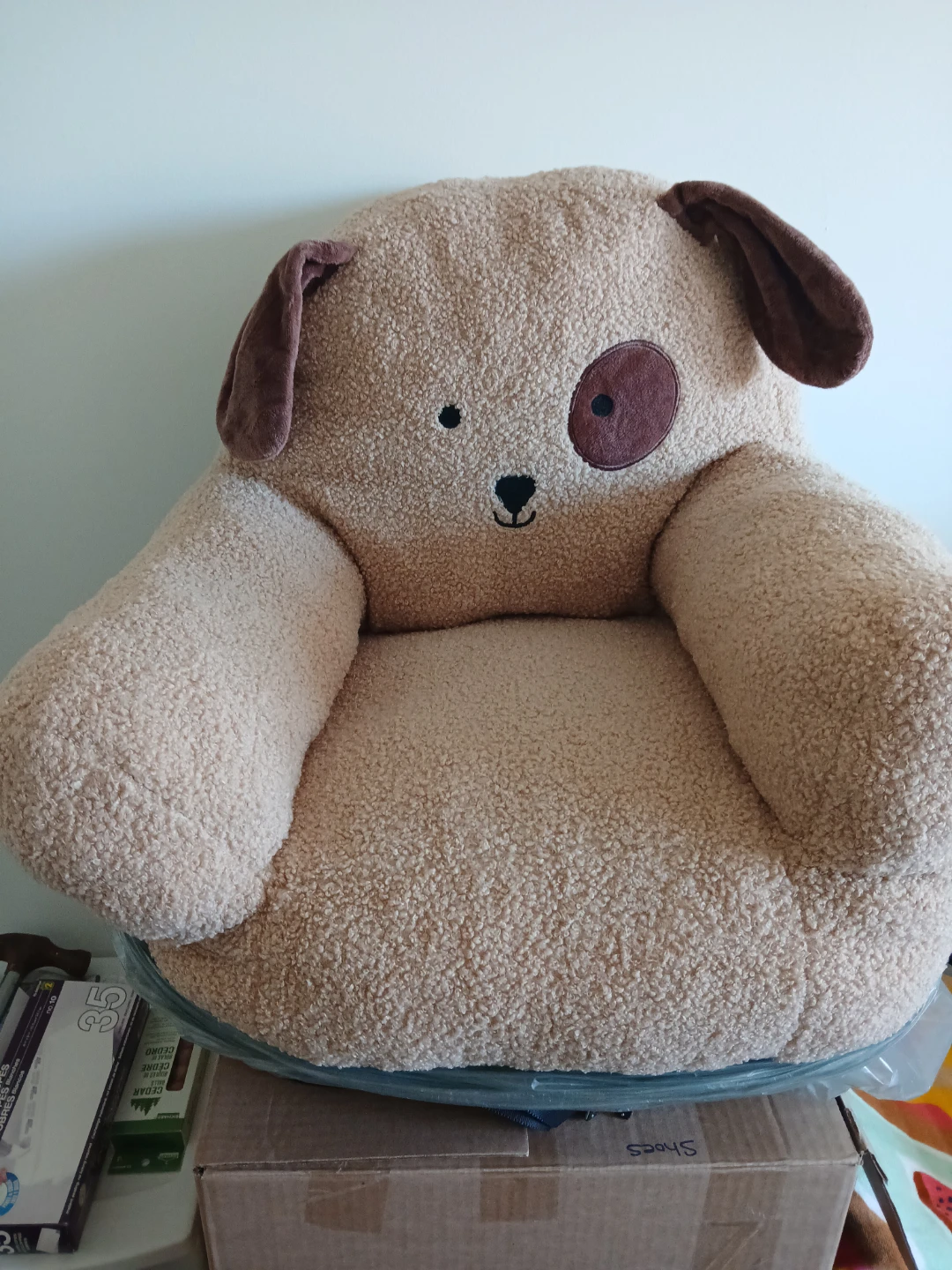 Plush Dog Chair for Kids - photo 2