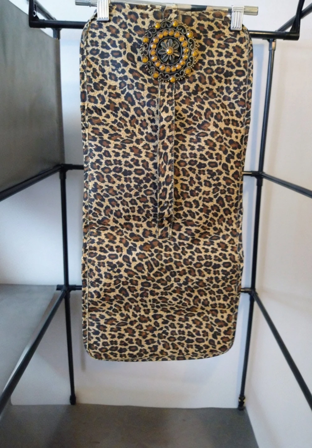 Leopard Print 25 Pocket Hanging Travel Organizer - photo 2
