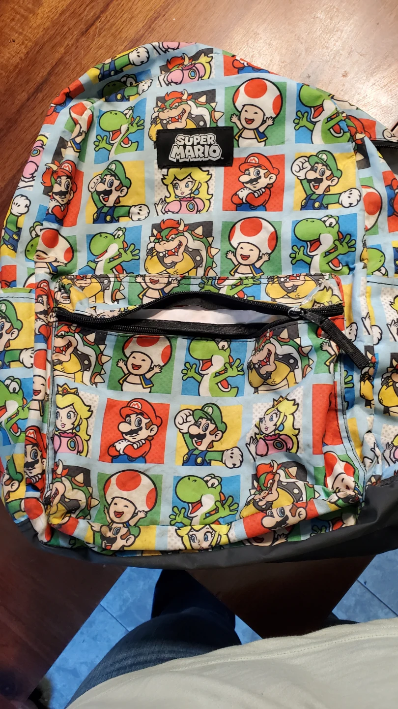 Super Mario All-Over Print Backpack