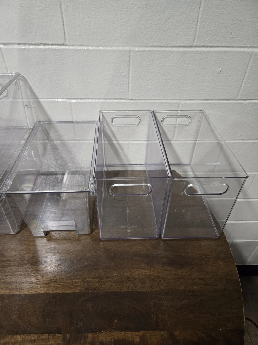 Premium 6-Piece "The Home Edit" Clear Organizer Set (with Lids) - photo 3