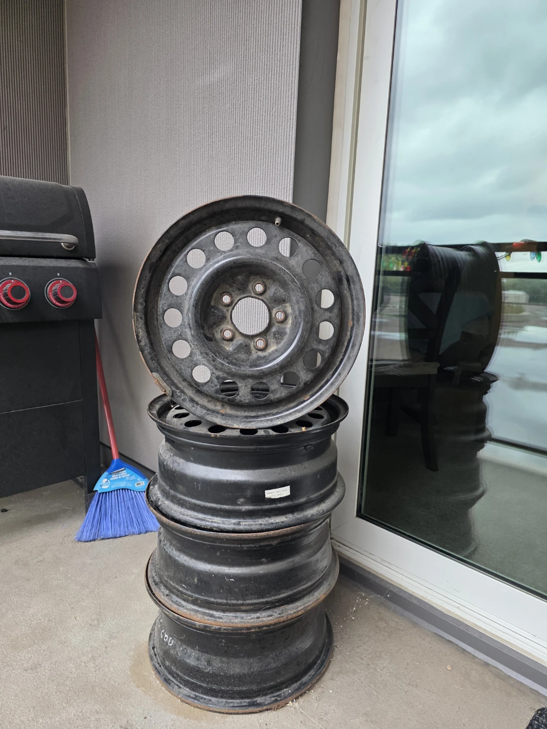 Steel Wheel Rim 16x6.5 5x115