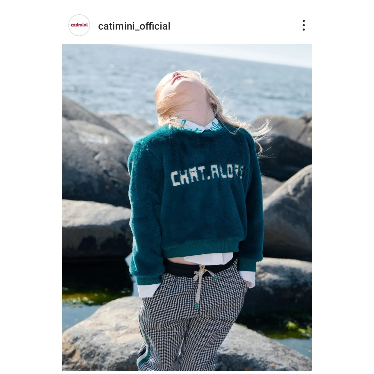 Catimini Faux Fur Sweatshirt - photo 4