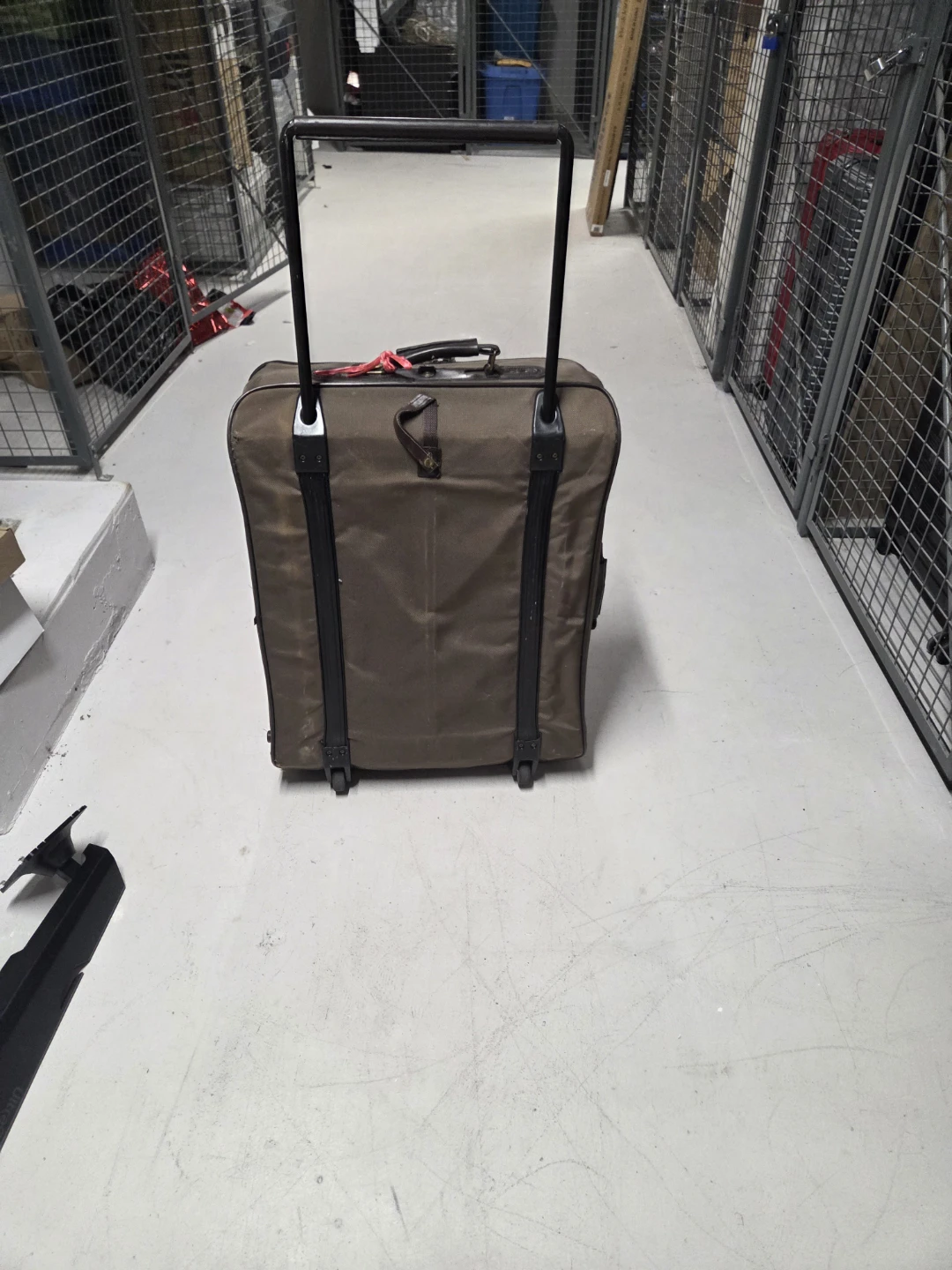 Brown Rolling Travel Suitcase - photo 2