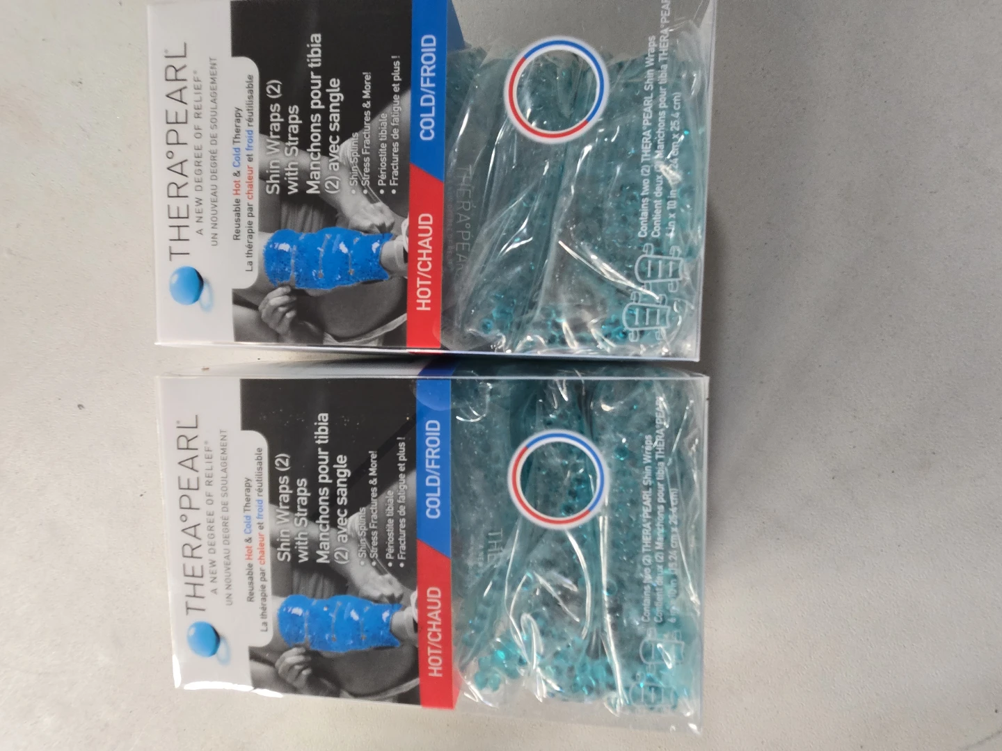 TheraPearl Shin Wraps (2)