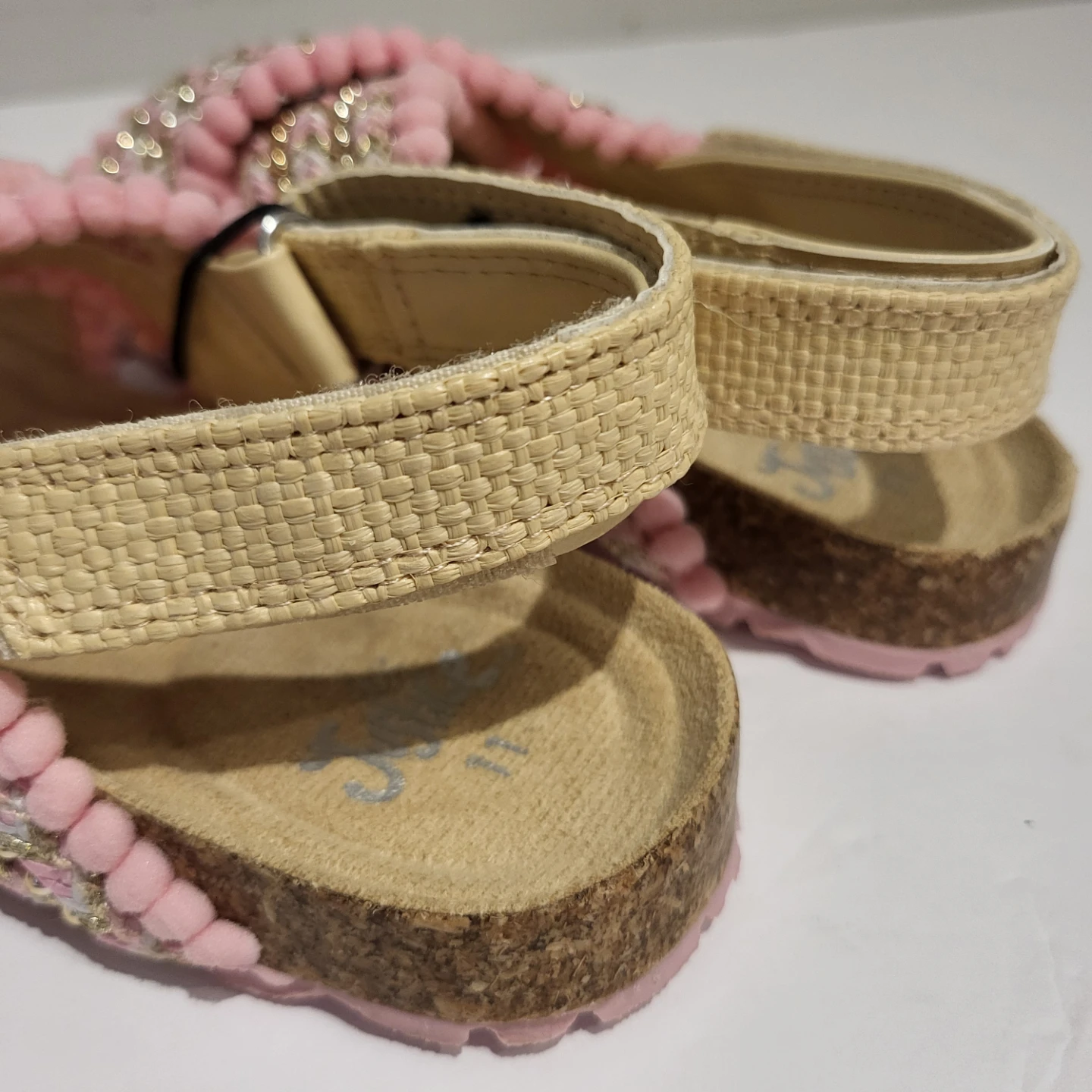 Justice Girls Pink Sandals - photo 2